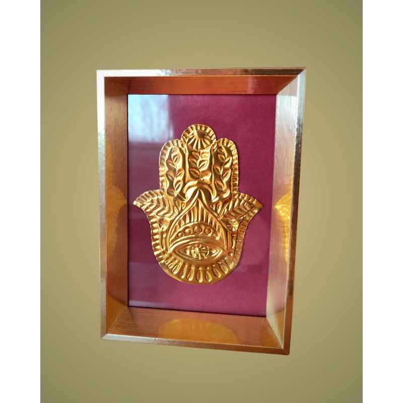 Hamsa / Fatima keze domborka