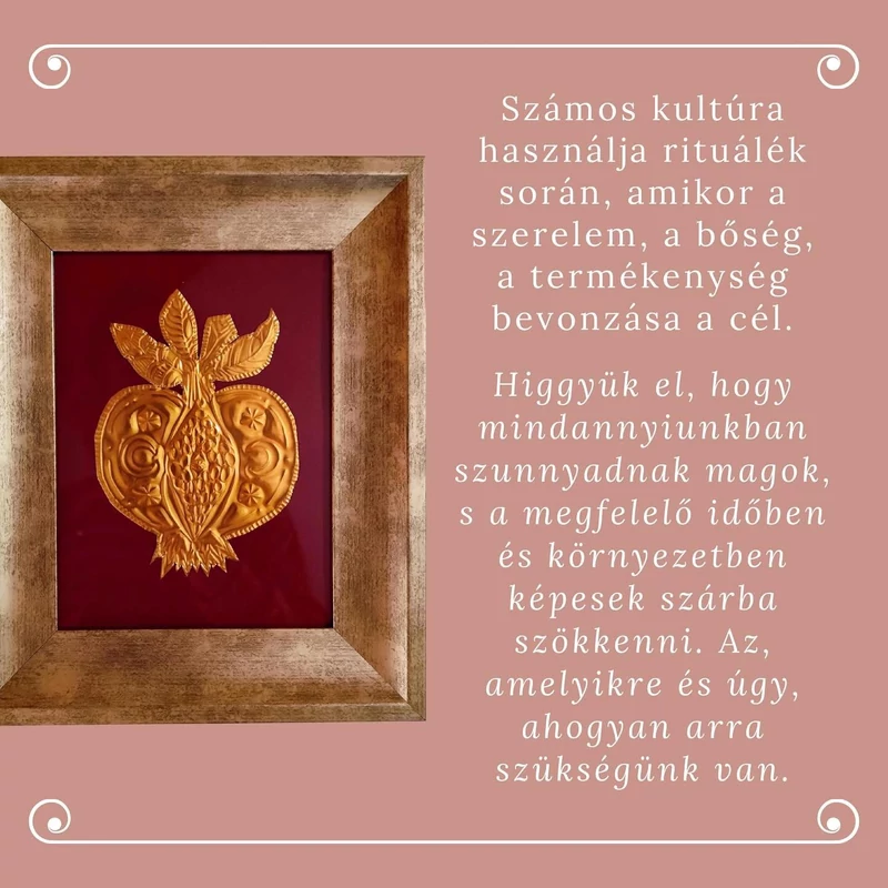 Gránátalma domborka